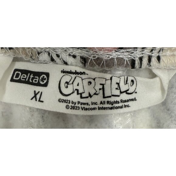 Nickelodeon Garfield Print Jogger Pants XL Elastic Drawstring Waist Mens Womens - Picture 5 of 6